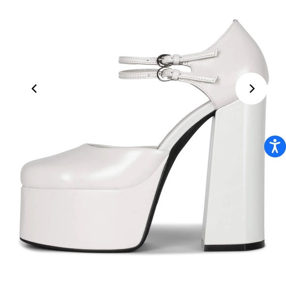 Jeffrey Campbell Shoes Jeffrey Campbell Leila White Platform Heels